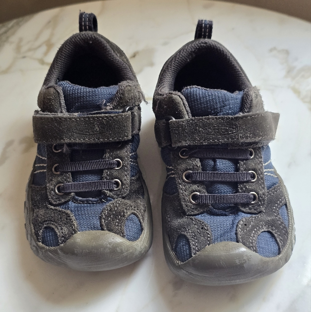 KEEN Kids Blue and Gray Shoes